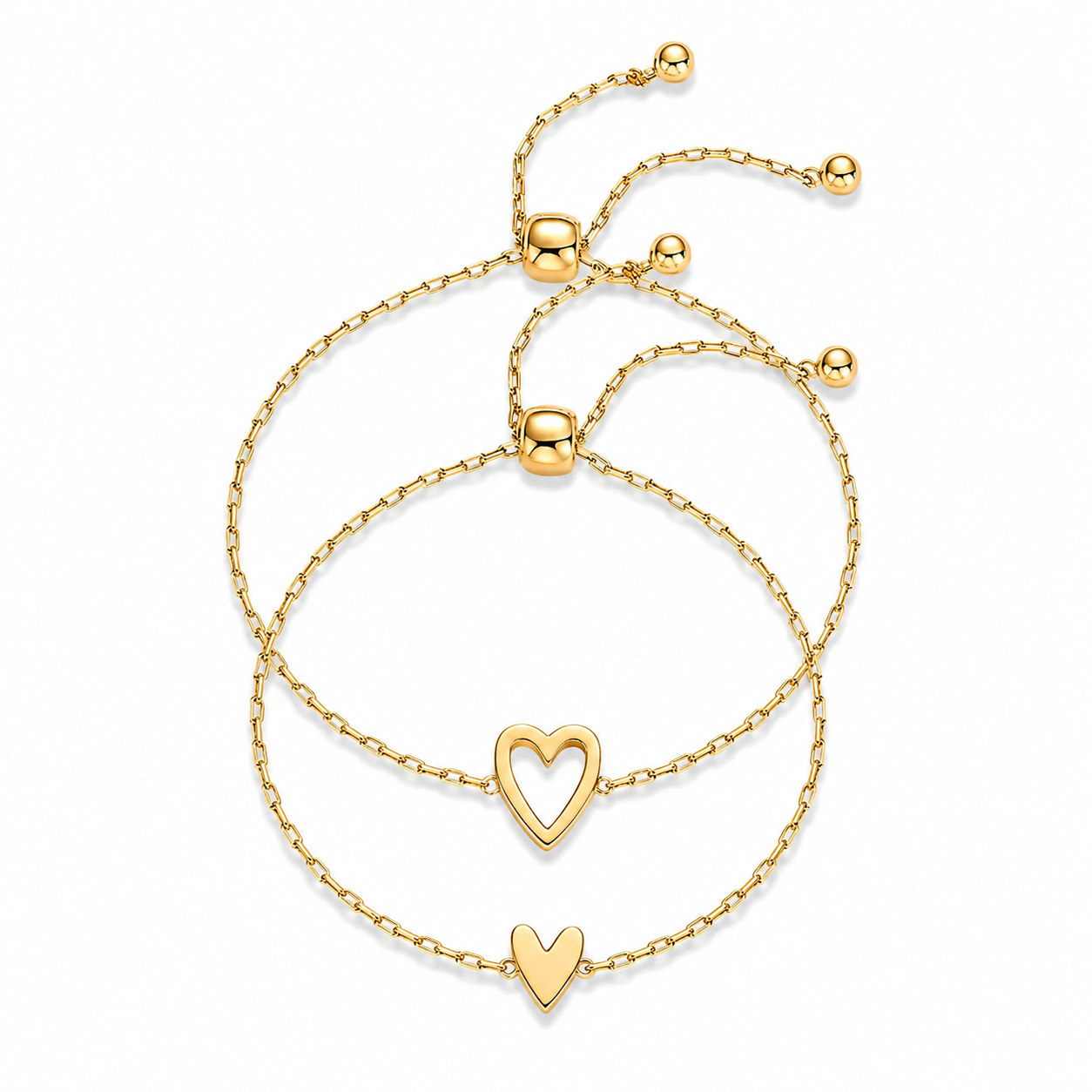 Twin Hearts Bracelet