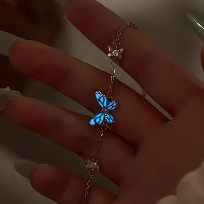 Luminous Butterfly Bracelet
