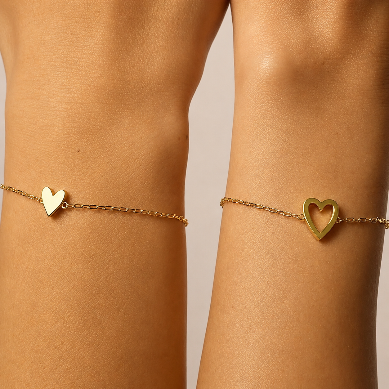 Twin Hearts Bracelet