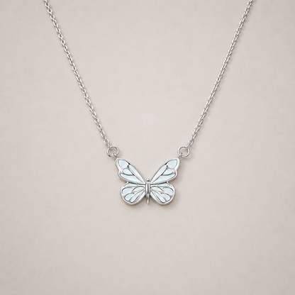 Luminous Butterfly Necklace