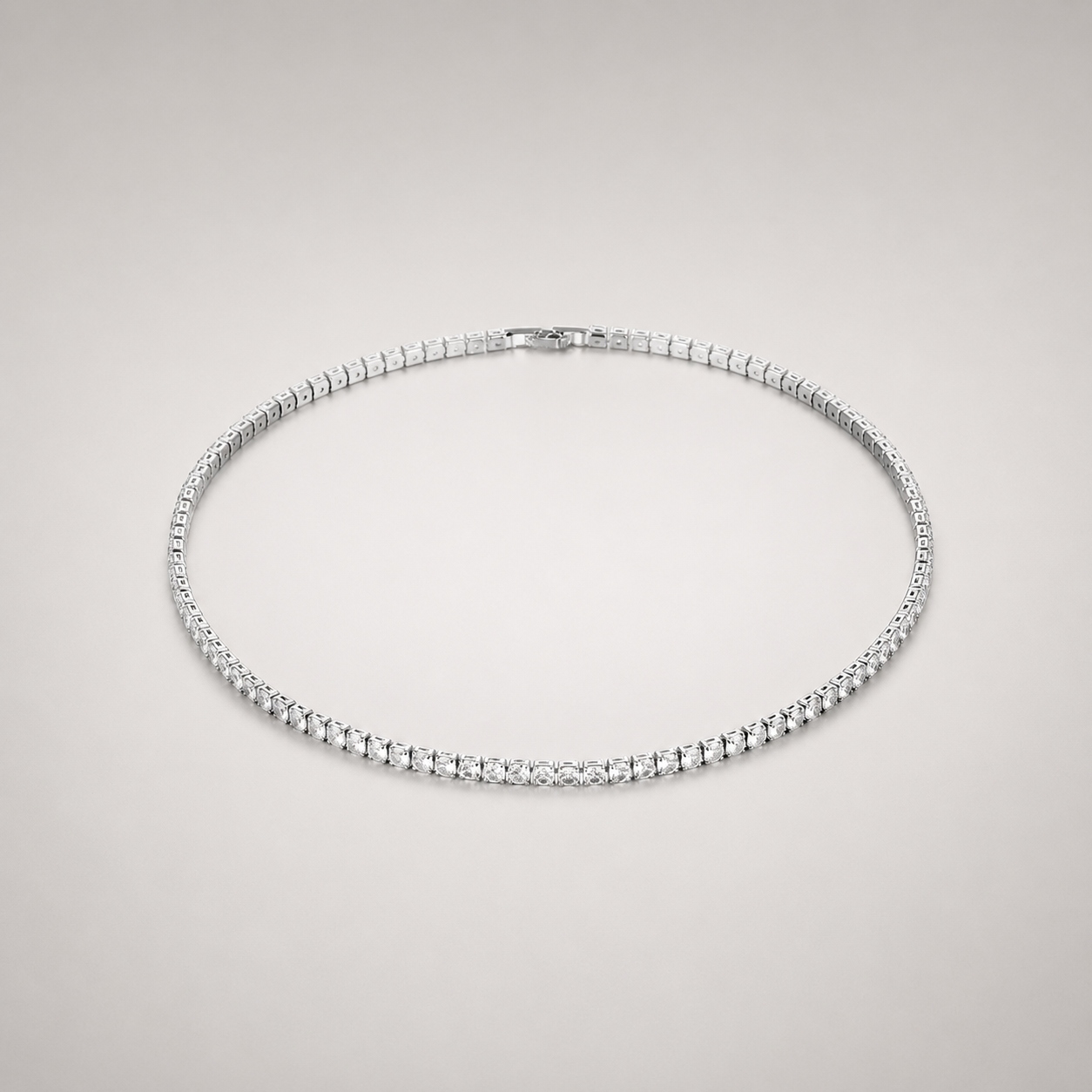 Monaco Tennis Necklace 4mm