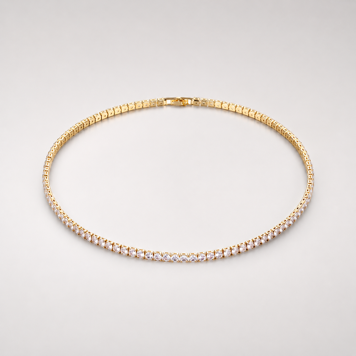 Monaco Tennis Necklace 4mm