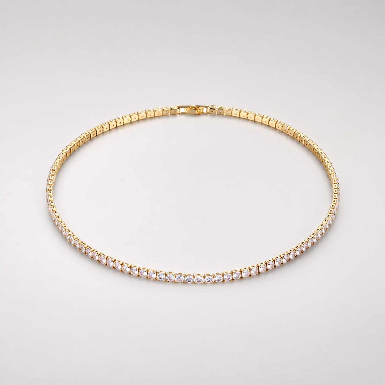 Monaco Tennis Necklace 4mm