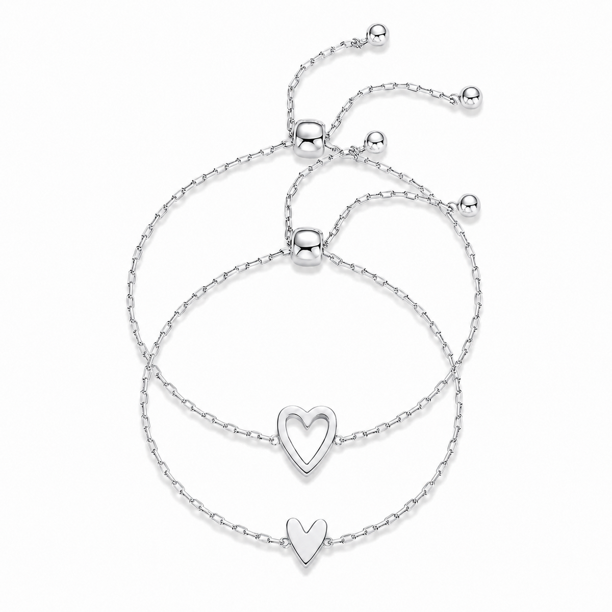 Twin Hearts Bracelet