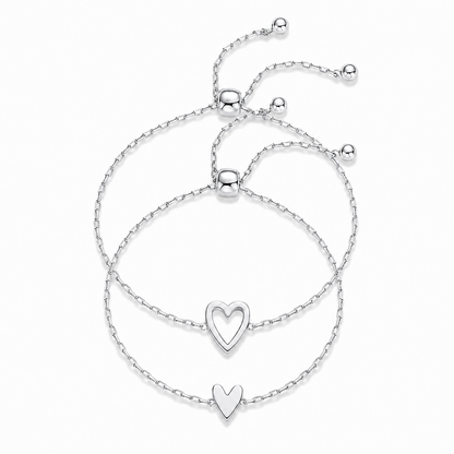 Twin Hearts Bracelet