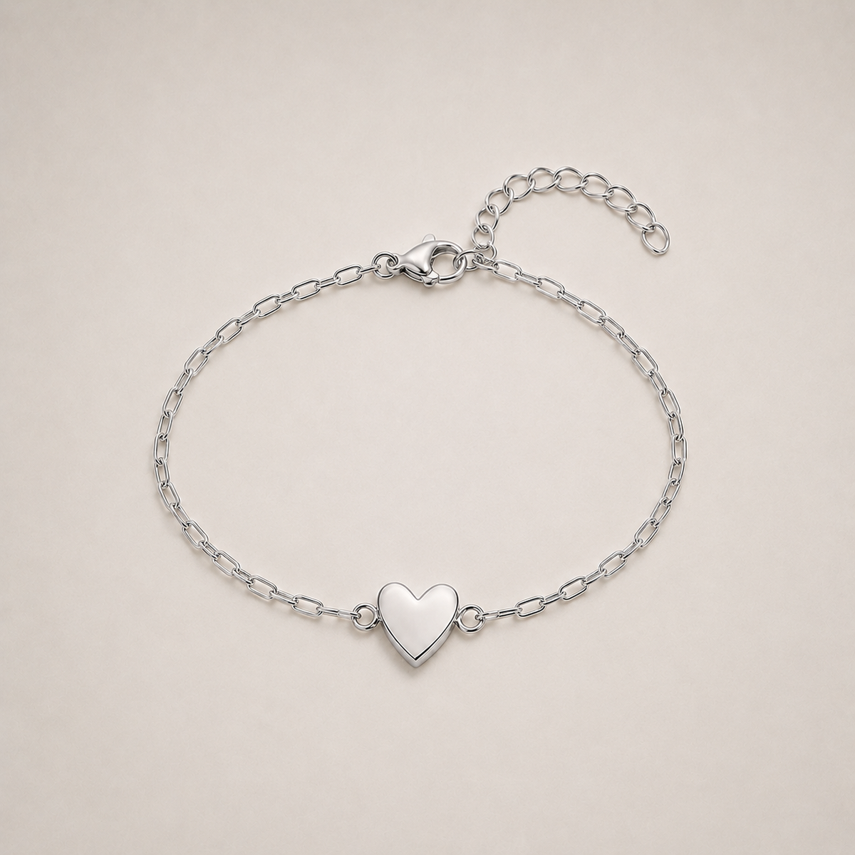 Twin Hearts Bracelet Set
