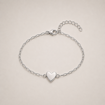 Twin Hearts Bracelet Set