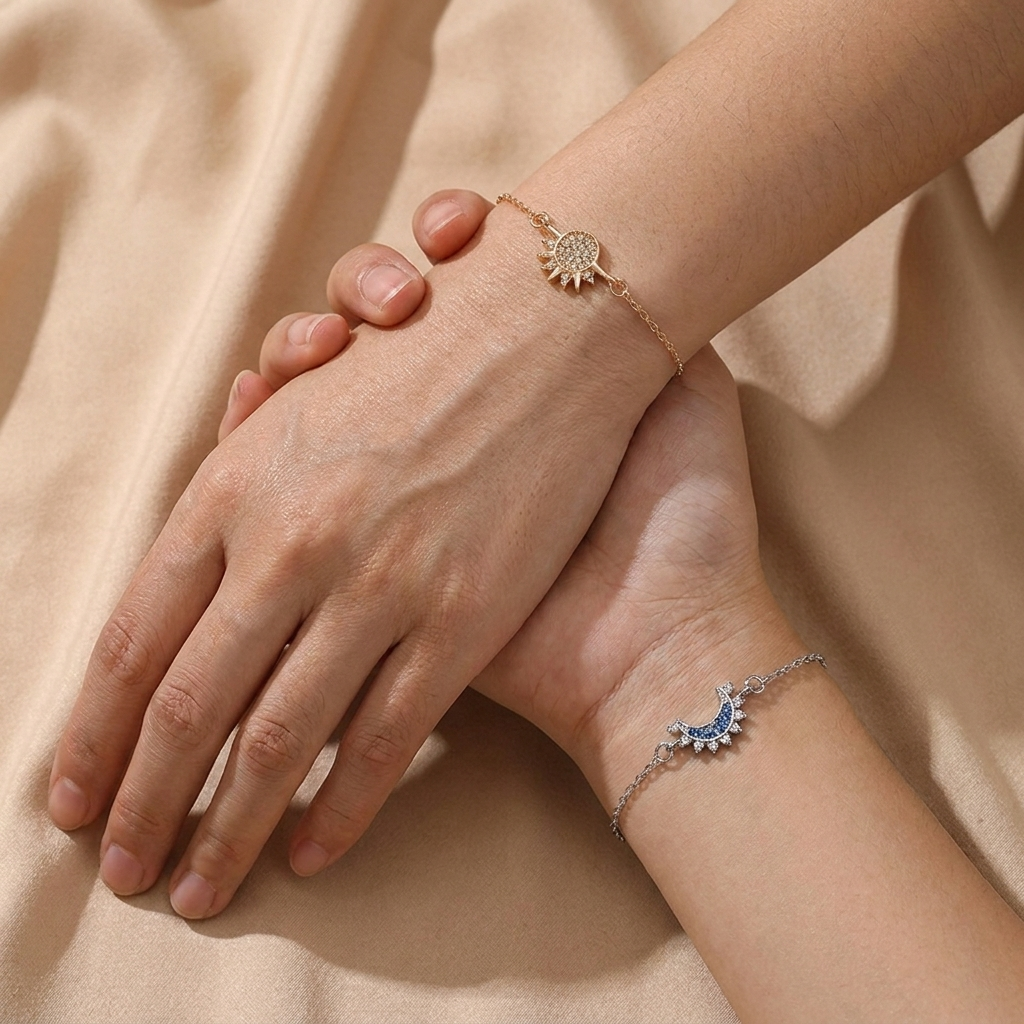 Sun & Moon Bracelet Set