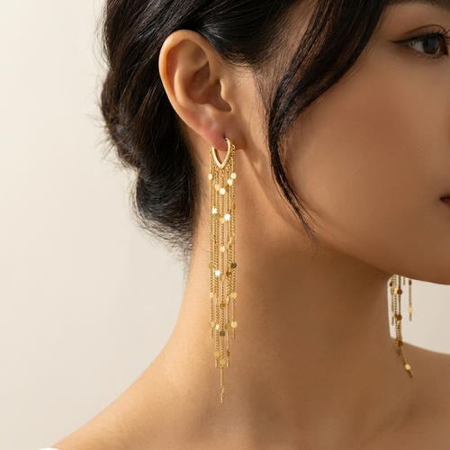 Aurora Tassel Earrings