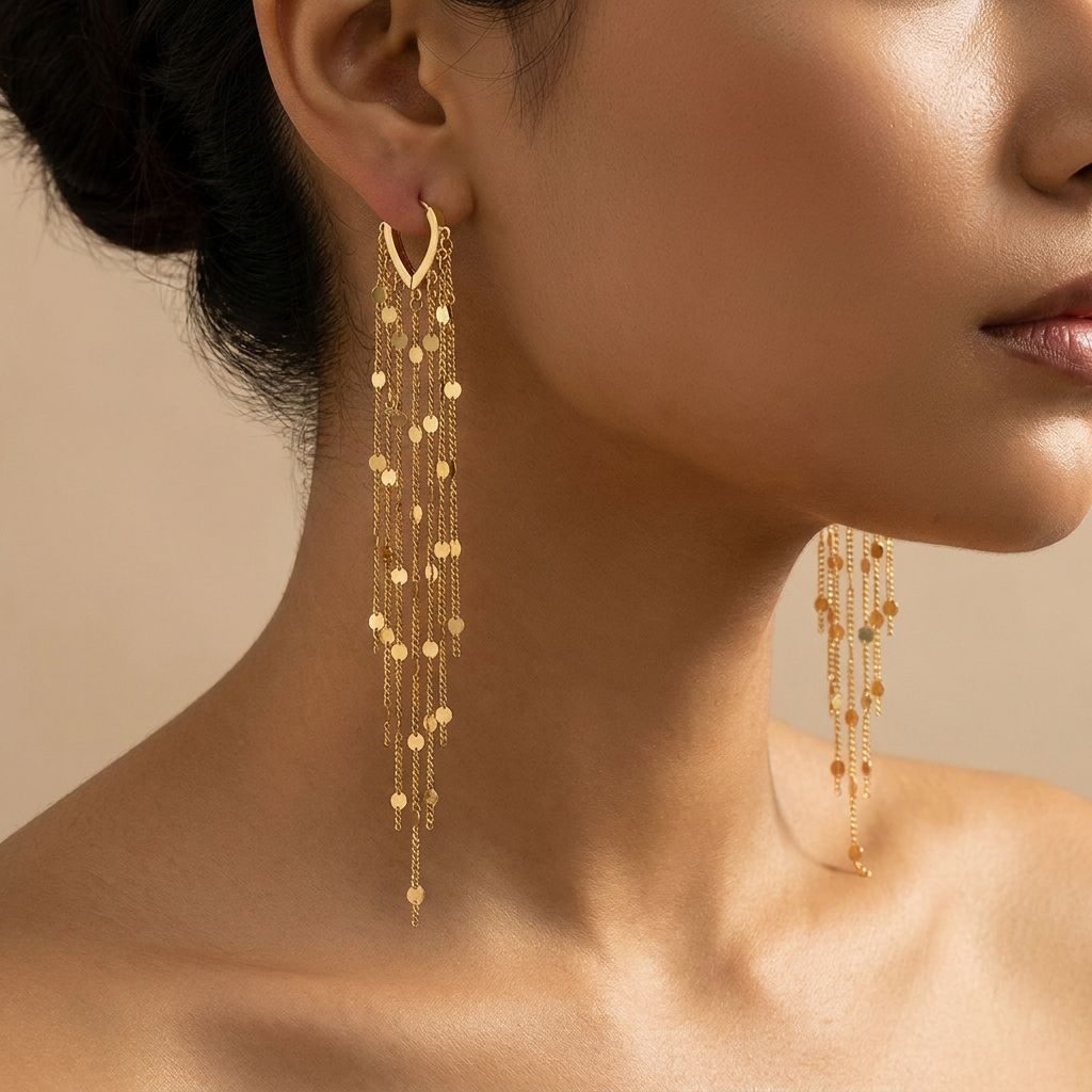 Aurora Tassel Earrings